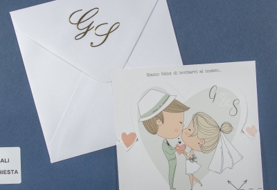 Partecipazione Matrimonio 0565